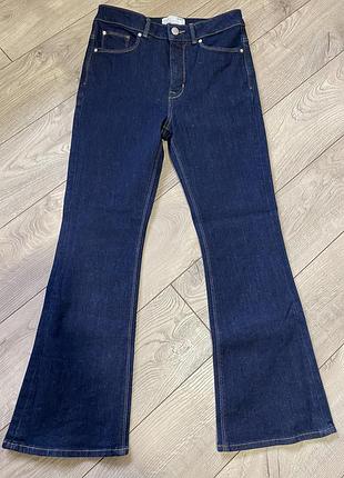 Джинси кльош slim flare для низького зросту