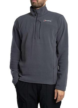 Мужская серая флисовая кофта berghaus polartec оригинал флиска бергхаус