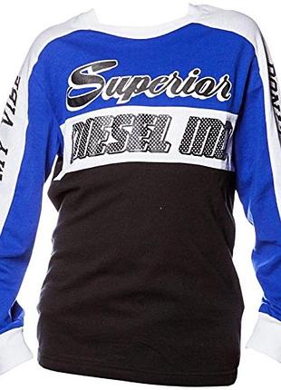 Брендова  футболка з довгими рукавами diesel superior mesh long-sleeve shirt