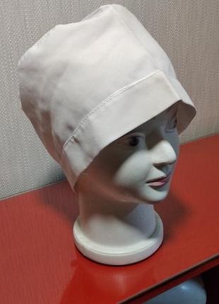 Медична шапочка біла
