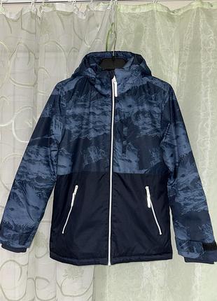 Демисезонная удлиненная куртка на мальчика h&m 11-12 лет (146-152 см) на мальчика