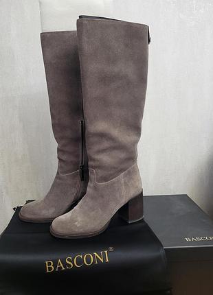 Замшевые сапоги basconi (еврозима), р. 38