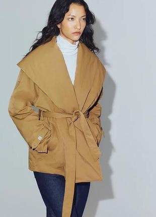 Куртка жіноча гірчична zara new