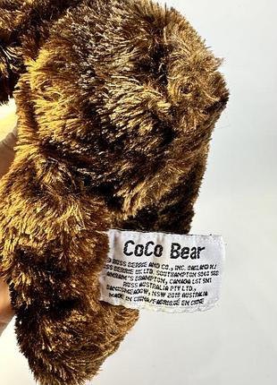 Мʼяка іграшка ведмедик coco, russ berrie 5