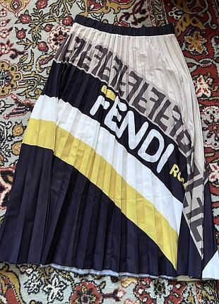Юбка плиссированная fendi