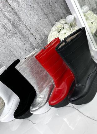 Чоботи натуральні дутики є кольори