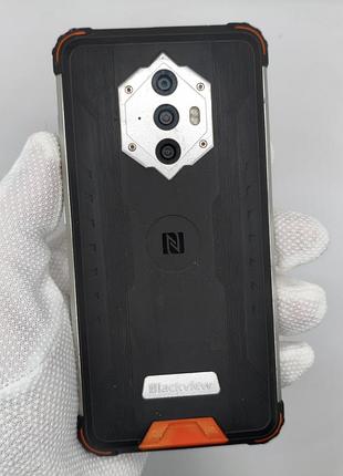 Захищений смартфон blackview bv6600 4/64gb, батарея 8580 маг, nfc, робочий стан, легкі потертості, без заглушки