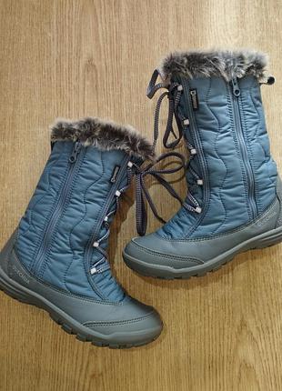 Зимові термо чоботи quechua waterproof на хутрі теплі