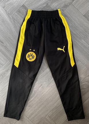 Спортивні штани puma borussia dortmund чорні