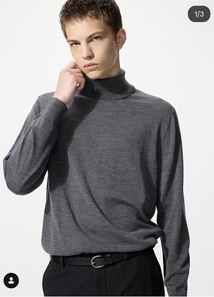 Гольф із вовни мериноса uniqlo
