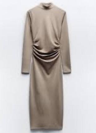 Трикотажна сукня zara p. m-l