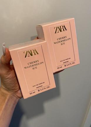 Парфуми шлейфові духи cherry watermelon ice 60 ml zara