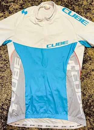 Жіноча велофутболка  cube teamline wls / ws (xl)