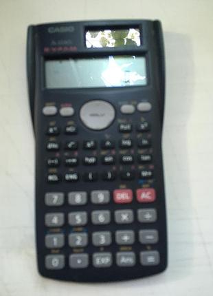 Інженерний калькулятор casio fx-85ms (оригінал, подвійне живлення)