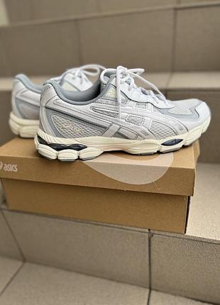Кросівки чоловічі asics gel біло-сірі