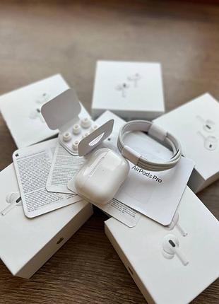 Навушники apple airpods pro 2 бездротові вакуумні з активним шумозаглушенням