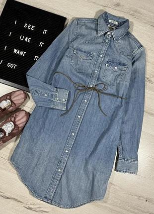 Джинсова сукня levis