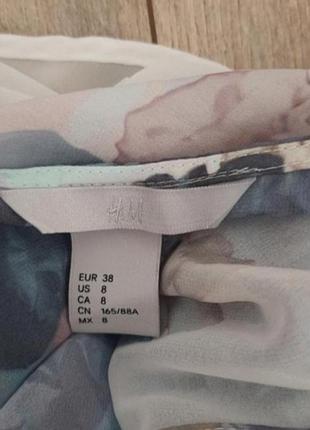 Шифоновая блуза h&m 3