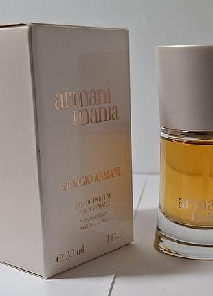 Парф. вода giorgio armani mania. оригінал.