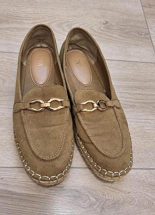 Мокасины, эпадрильи zara