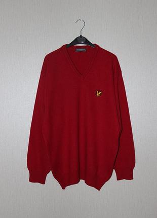 Lyle & scott чоловічий джемпер вовна 100% розмір м