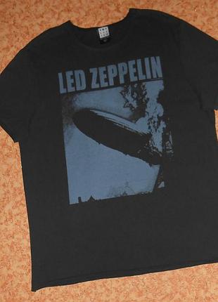 Футболка led zeppelin/amplified/рок мерч