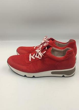 Яркие замшевые женские кроссовки gabor comfort, р. 39 (стелька 25.5 см) оригинал