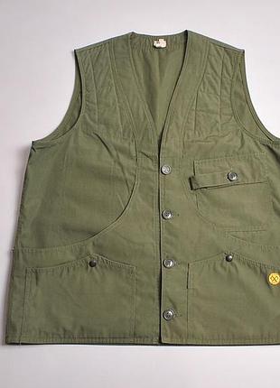 Винтажная охотничья херитейдж жилетка безрукавка cordola или cordoba italy hunting heritage gilet vest - 48 m как barbour partridge deer