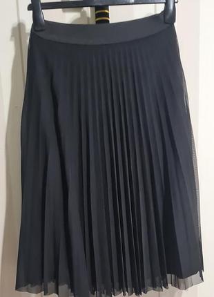 Юбка плиссе на чехле bershka 8