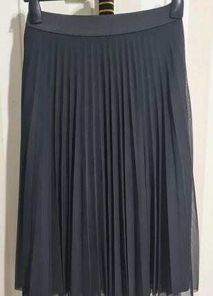 Спідниця плиссе на чохлі bershka