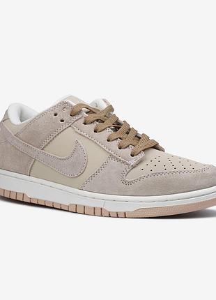 Кросівки nike sb dunk low light brown suede