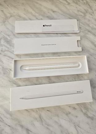 Apple pencil (2 nd gen) mu8f2am , ориігнал, ручка пен стілус для планшетів , є інші аксесуари до ipad pro 12.9