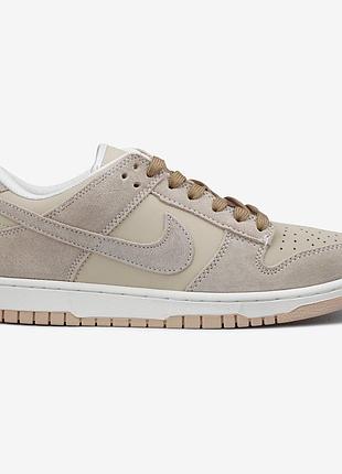 Кросівки nike sb dunk low light brown suede 3