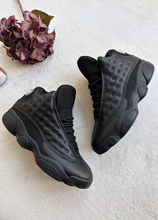 Jordan 13 retro total black altitude