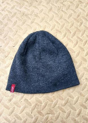 Шапка бини levi's теплая зимняя 54-59 см