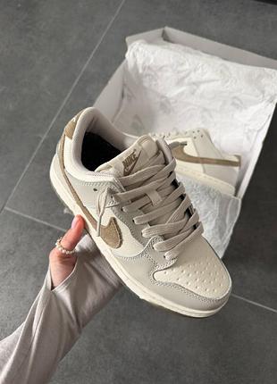 Nike sb dunk low beige grey winter 4