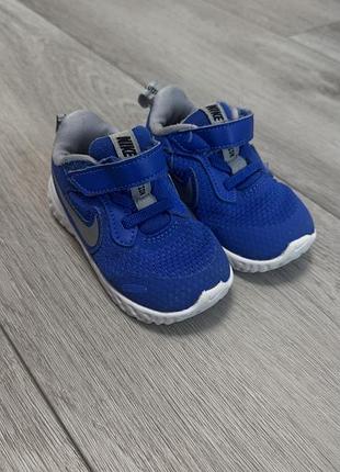 Дитячі/кросівки/nike/для хлопчика/сині/22 розмір