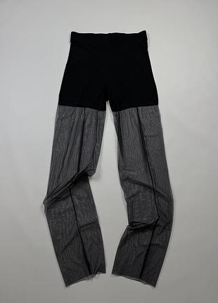 Прозорі штани з щільними шортами wolford