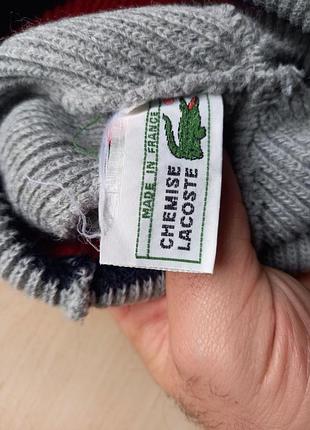 Шапка бини lacoste оригинал 3