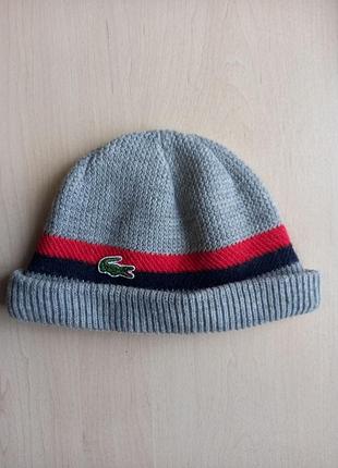 Шапка бини lacoste оригинал 2