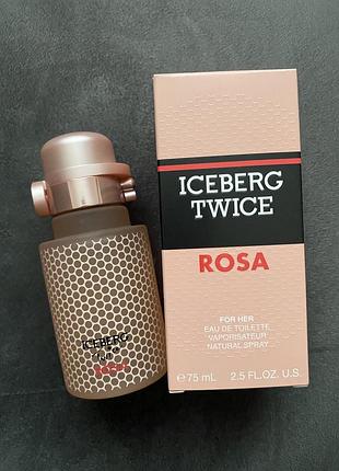 Нова туалетна вода iceberg twice rosa