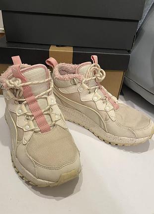 Теплі зимові кросівки puma softfoam+