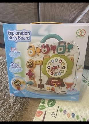 Розвиваючий бізіборд goodway exploration busy board