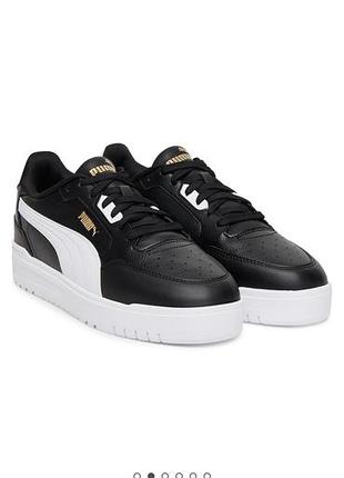 Кросівки чоловічі puma чорно-білі 46 розмір 30 см