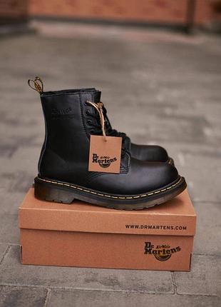 Кожаные ботинки dr. martens 1460 женские ботинки доктор мартинс деми классические ботинки осень-зима