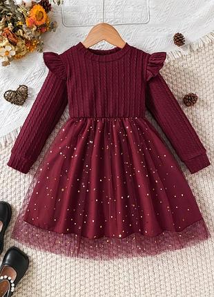 Платье на девочку 4-5 лет.