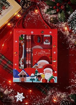 Новогодний канцелярский набор для детей "merry christmas" 110к004