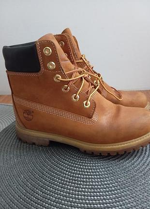 Шкіряні черевики бренду timberland 39