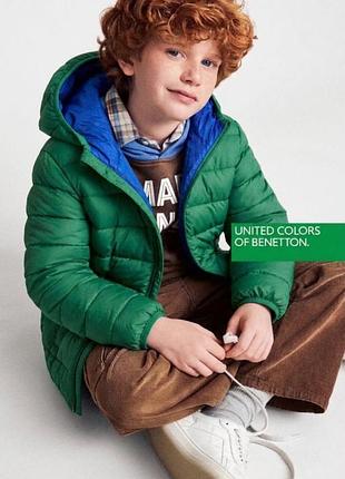 Benetton пуховик на хлопчика пухова куртка h&m zara 6 років 7 років 120 см reima molo