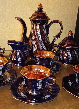 Чайний сервіз чехія фарфоровий на 6 персон